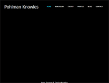 Tablet Screenshot of pohlmanknowles.com
